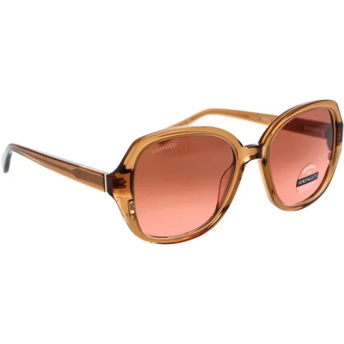 Stylish Photochromic Sunglasses , female, Sizes: 54 MM - Serengeti - Modalova