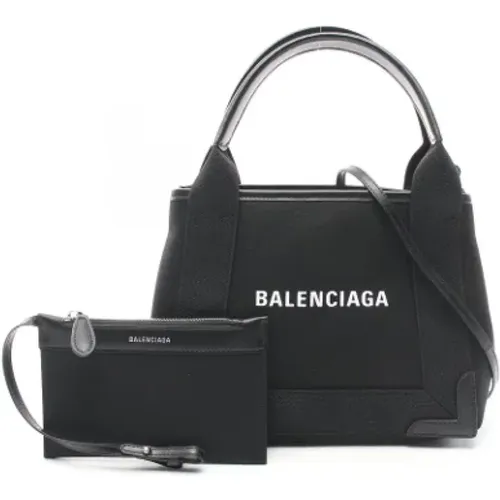 Pre-owned Tote Bags, female, , Size: ONE SIZE Pre-owned Canvas balenciaga-bags - Balenciaga Vintage - Modalova