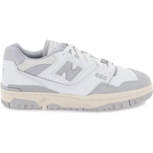 Ledersneakers mit Wildledereinsätzen , Herren, Größe: 39 1/2 EU - New Balance - Modalova