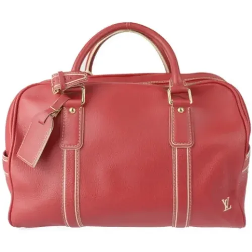 Pre-owned Weekend Bags, female, , Size: ONE SIZE Pre-owned Leather travel-bags - Louis Vuitton Vintage - Modalova