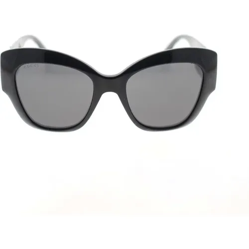 Iconic Seasonal Sunglasses Gg0808S , female, Sizes: 53 MM - Gucci - Modalova