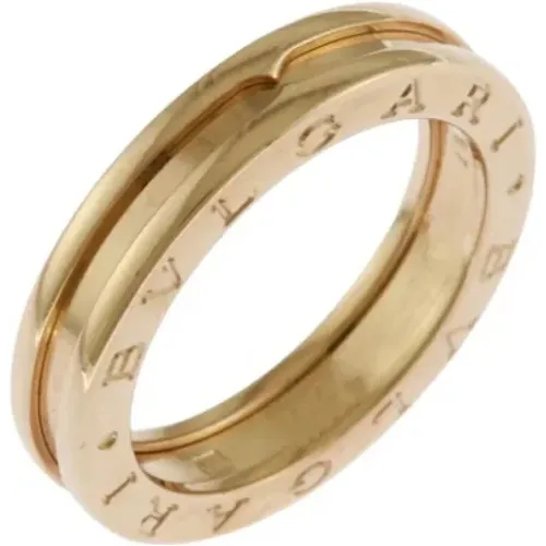 Pre-owned Jewellery, female, , Size: ONE SIZE Pre-owned Rose Gold rings - Bvlgari Vintage - Modalova