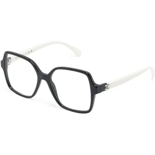 Klassische Schwarze Optische Brille,Schwarze Optische Brille Klassischer Stil - Chanel - Modalova