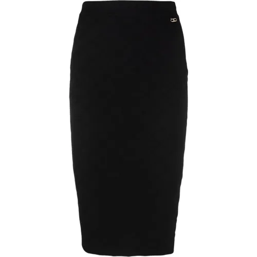 Skirt , female, Sizes: XS - Elisabetta Franchi - Modalova
