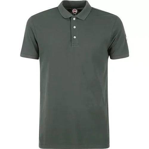Grünes Polo Shirt Stretch Baumwolle , Herren, Größe: 2XL - Colmar - Modalova