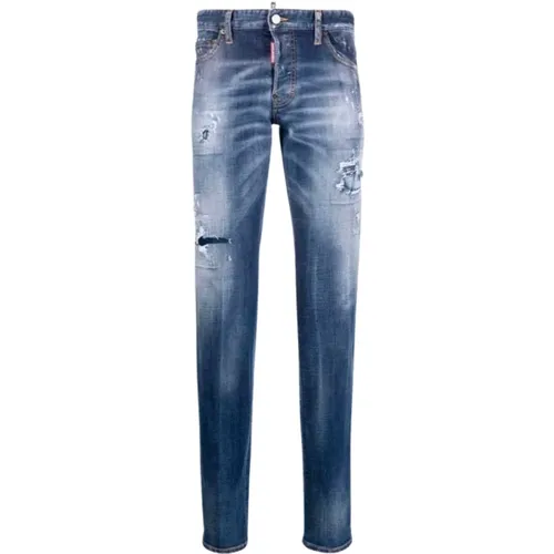 Slim-fit Jeans - , Size 44 , male, Sizes: XS, XL - Dsquared2 - Modalova