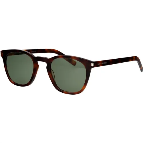 Slim Sunglasses with Style SL 28 , unisex, Sizes: 49 MM - Saint Laurent - Modalova