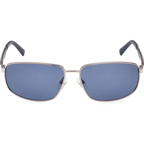 Rectangular Polarized Sunglasses Elegant Style , unisex, Sizes: 62 MM - Timberland - Modalova