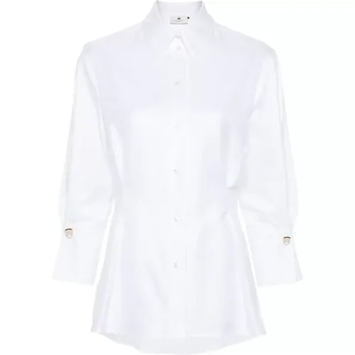 Shirt Elegant Style , female, Sizes: M, L, S - Elisabetta Franchi - Modalova