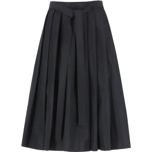 Midnight Cotton Skirt with Front Zip , female, Sizes: 2XS - 3.1 phillip lim - Modalova