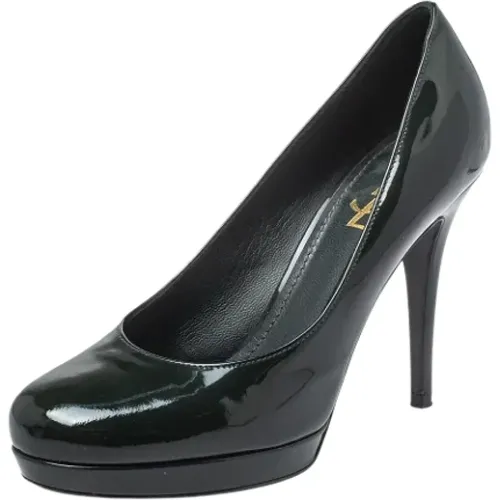 Pre-owned Pumps, female, , Size: 8 1/2 US Pre-owned Leather heels - Yves Saint Laurent Vintage - Modalova