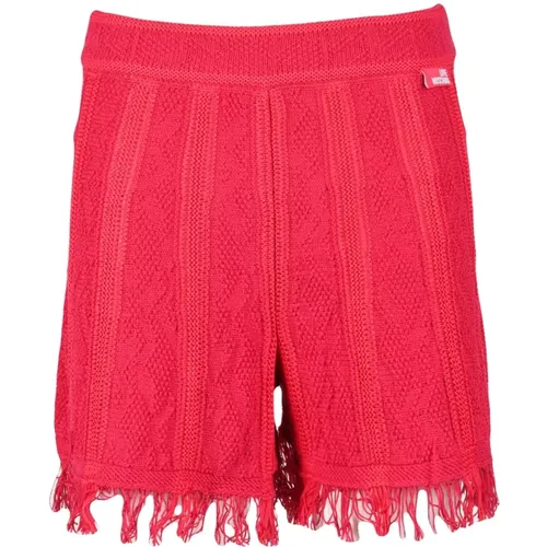 Stylische Baumwoll-Nylon-Shorts - Love Moschino - Modalova