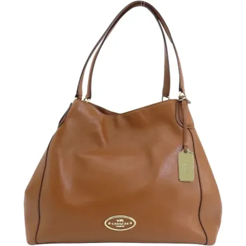 Pre-owned Tote Bags, female, , Size: ONE SIZE Pre-owned Leather totes - Coach Pre-owned - Modalova