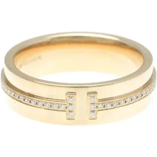 Pre-owned Jewellery, female, , Size: ONE SIZE Pre-owned Rose Gold rings - Tiffany & Co. Pre-owned - Modalova