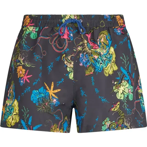 Kraken Swim Shorts - Upgrade Your Swimwear Collection , male, Sizes: XL, M - Paul Smith - Modalova