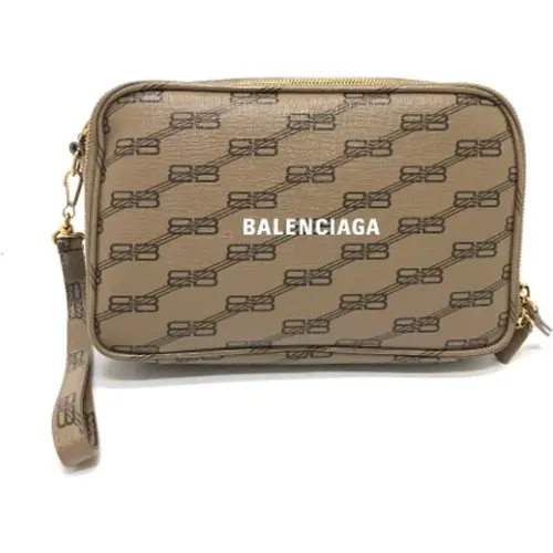 Pre-owned Clutches, female, , Size: ONE SIZE Pre-owned Leather clutches - Balenciaga Vintage - Modalova