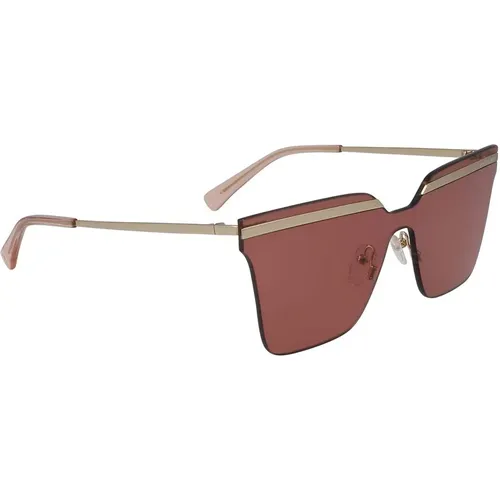 Sunglasses, unisex, , Size: ONE SIZE Metal Sunglasses UV Filter 2 - Longchamp - Modalova