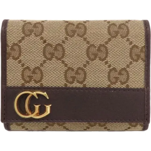 Pre-owned Canvas wallets , female, Sizes: ONE SIZE - Gucci Vintage - Modalova