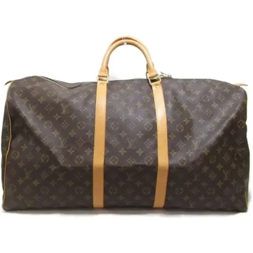 Pre-owned Weekend Bags, female, , Size: ONE SIZE Pre-owned Canvas louis-vuitton-bags - Louis Vuitton Vintage - Modalova