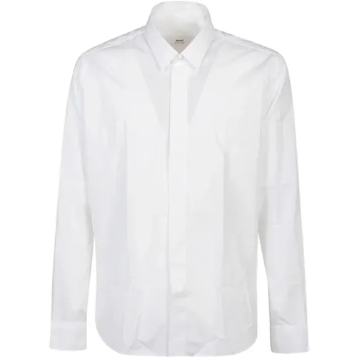Cotton Shirt , male, Sizes: S - Ami Paris - Modalova