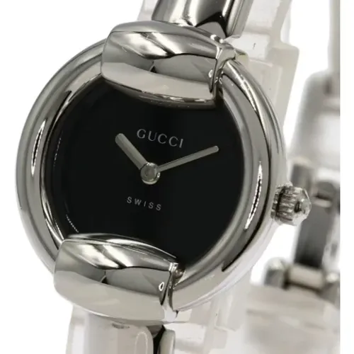 Pre-owned Watches, female, , Size: ONE SIZE Pre-owned Stainless Steel watches - Gucci Vintage - Modalova