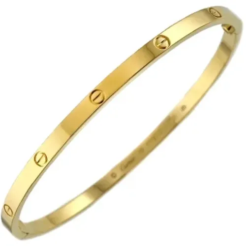 Pre-owned Jewellery, female, , Size: ONE SIZE Pre-owned Gold bracelets - Cartier Vintage - Modalova