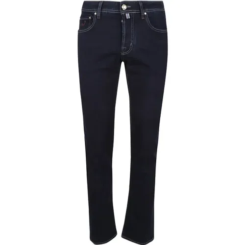 Slim-Fit Denim Jeans , male, Sizes: W42 - Jacob Cohën - Modalova
