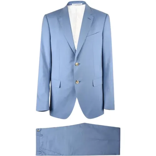 Single Breasted Suits, male, , Size: S Two-Piece Sky Costume - Lanvin - Modalova