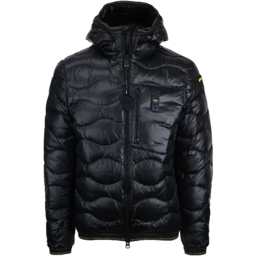 Wave Coats , male, Sizes: 3XL, XL, 2XL, S - Blauer - Modalova