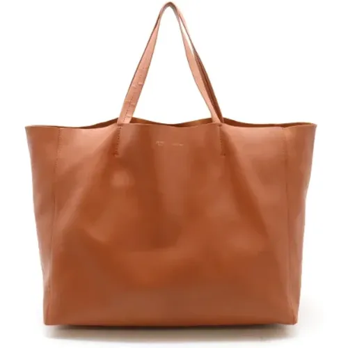 Pre-owned Tote Bags, female, , Size: ONE SIZE Pre-owned Leather totes - Celine Vintage - Modalova