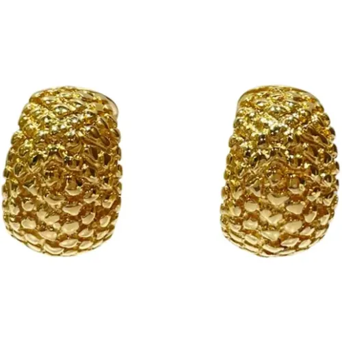 Pre-owned Jewellery, female, , Size: ONE SIZE Pre-owned Metal earrings - Celine Vintage - Modalova