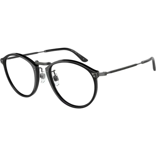 Glasses, unisex, , Size: 51 MM Brushed Eyewear Frames AR 318M - Giorgio Armani - Modalova