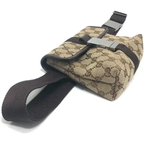 Pre-owned Belt Bags, female, , Size: ONE SIZE Pre-owned Canvas gucci-bags - Gucci Vintage - Modalova