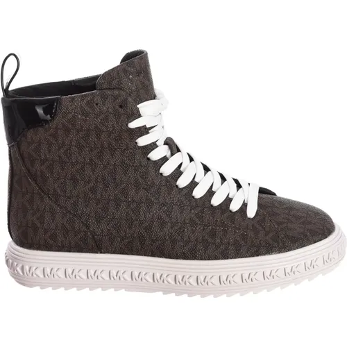 Grove Leder High Top Sneaker , Damen, Größe: 37 EU - Michael Kors - Modalova