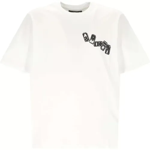 T-Shirts, male, , Size: XL Domino Tee - Amiri - Modalova