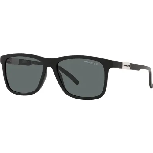 Matte /Grey Sunglasses , male, Sizes: 56 MM - Arnette - Modalova