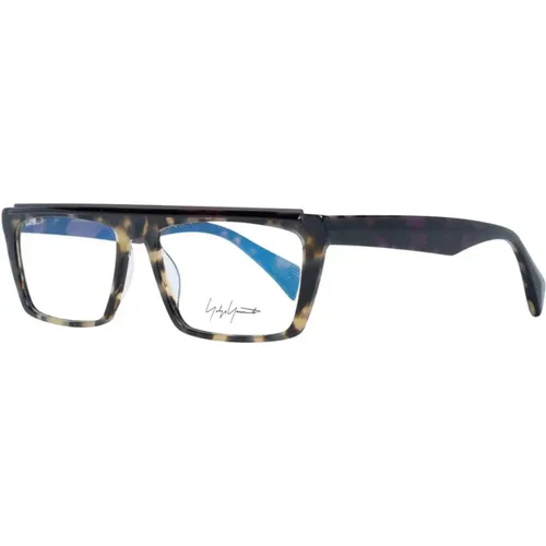 Braune Rechteckige Optische Brillen Frauen - Yohji Yamamoto - Modalova