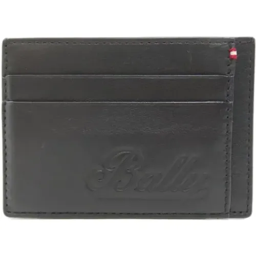 Pre-owned Leather wallets , female, Sizes: ONE SIZE - Bally Pre-owned - Modalova