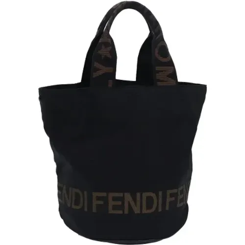 Pre-owned Tote Bags, female, , Size: ONE SIZE Pre-owned Nylon handbags - Fendi Vintage - Modalova