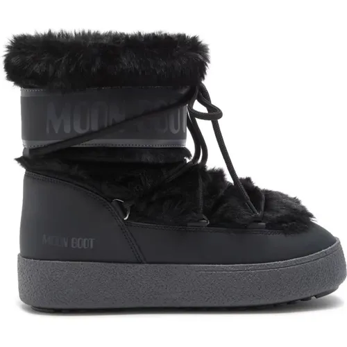 Faux Fur Snow Boots , female, Sizes: 5 UK - moon boot - Modalova