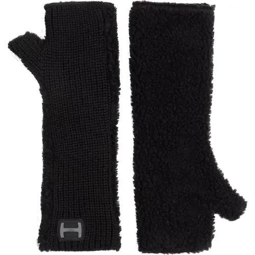 Gloves, unisex, , Size: ONE SIZE Women`s Knit/Fleece Gloves - Hogan - Modalova