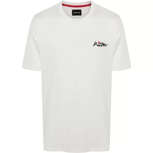 Tee Shirt , male, Sizes: M, S, XL, L, 2XL - Kiton - Modalova