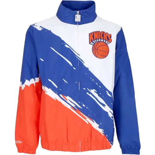 Light Jackets, male, , Size: M NBA Paintbrush Windbreaker Hardwood Classics - Mitchell & Ness - Modalova