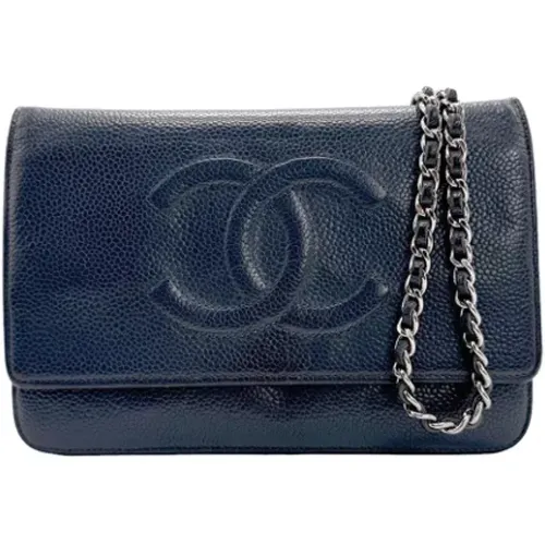 Pre-owned Leather chanel-bags , female, Sizes: ONE SIZE - Chanel Vintage - Modalova