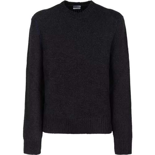 Kohle Kaschmir Crew Neck Pullover - Burberry - Modalova