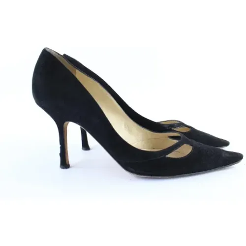 Pre-owned Canvas heels , female, Sizes: 5 1/2 UK - Jimmy Choo Pre-owned - Modalova