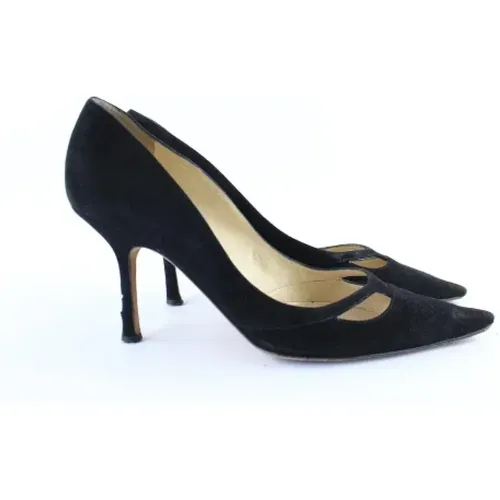 Pre-owned Pumps, female, , Size: 8 1/2 US Pre-owned Canvas heels - Jimmy Choo Pre-owned - Modalova