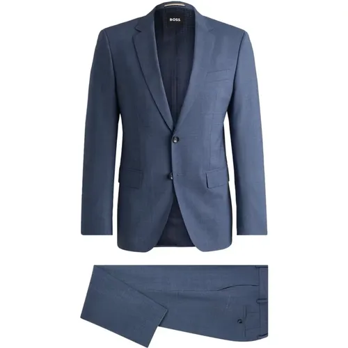 Navy 2-Piece Suit , male, Sizes: XL, 2XL, L, M - Hugo Boss - Modalova