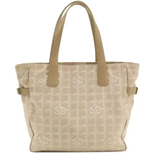 Pre-owned Tote Bags, female, , Size: ONE SIZE Pre-owned Nylon shoulder-bags - Chanel Vintage - Modalova