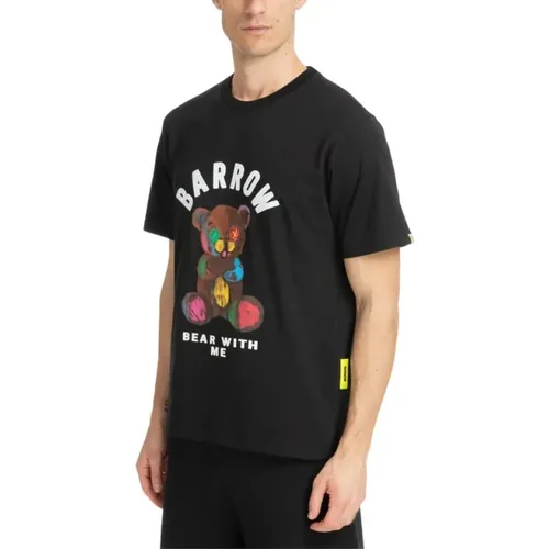 Short Sleeve T-Shirt , male, Sizes: L, S, M, XL - Barrow - Modalova